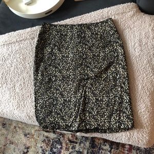 Ann Taylor printed pencil skirt